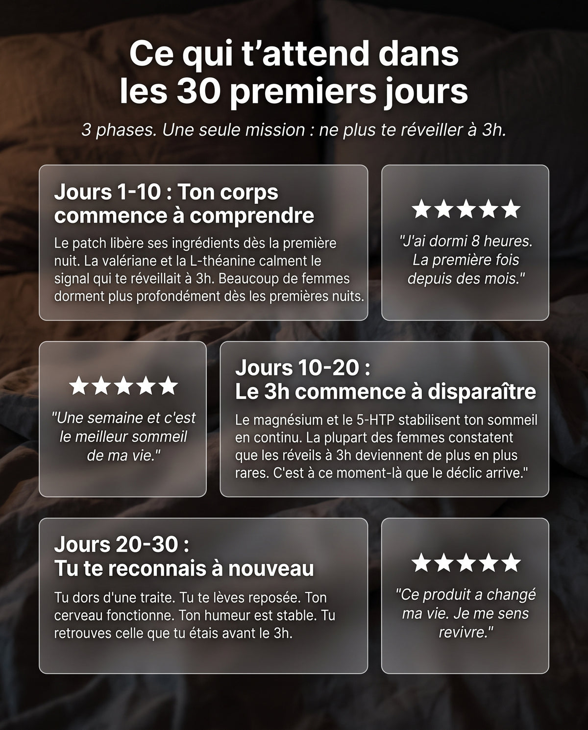 CURE NUIT COMPLÈTE™ : 30 JOURS POUR TOUT CHANGER