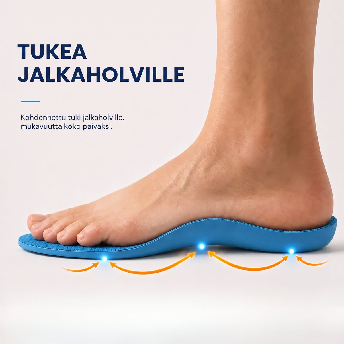 PLANTA+ Ortopediset pohjalliset kaksoiskaarituella