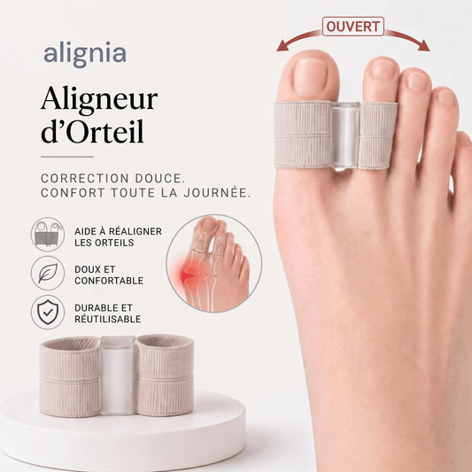 Alignia™ - Aligneur d'Orteil